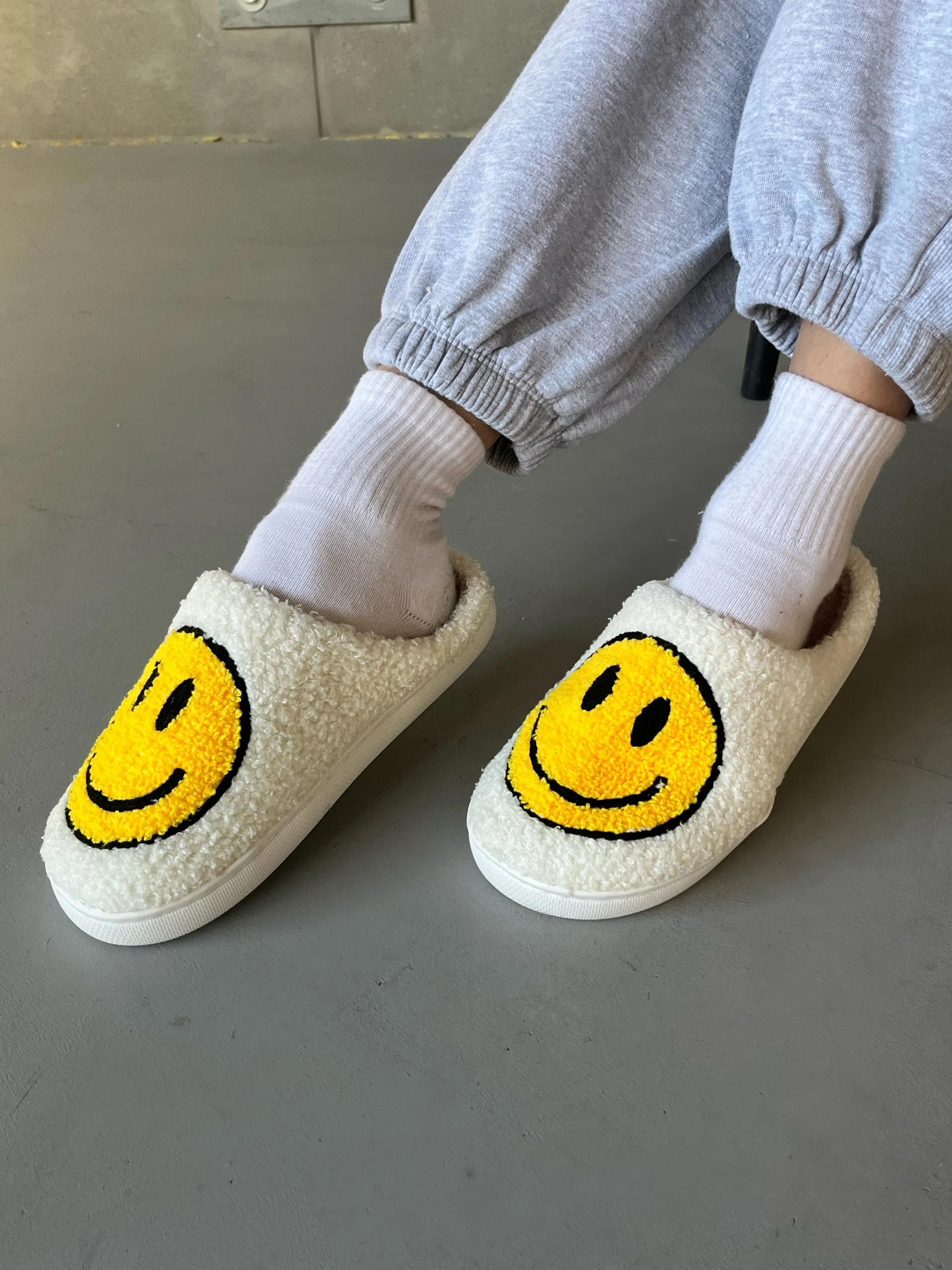 27 Smiley Slippers