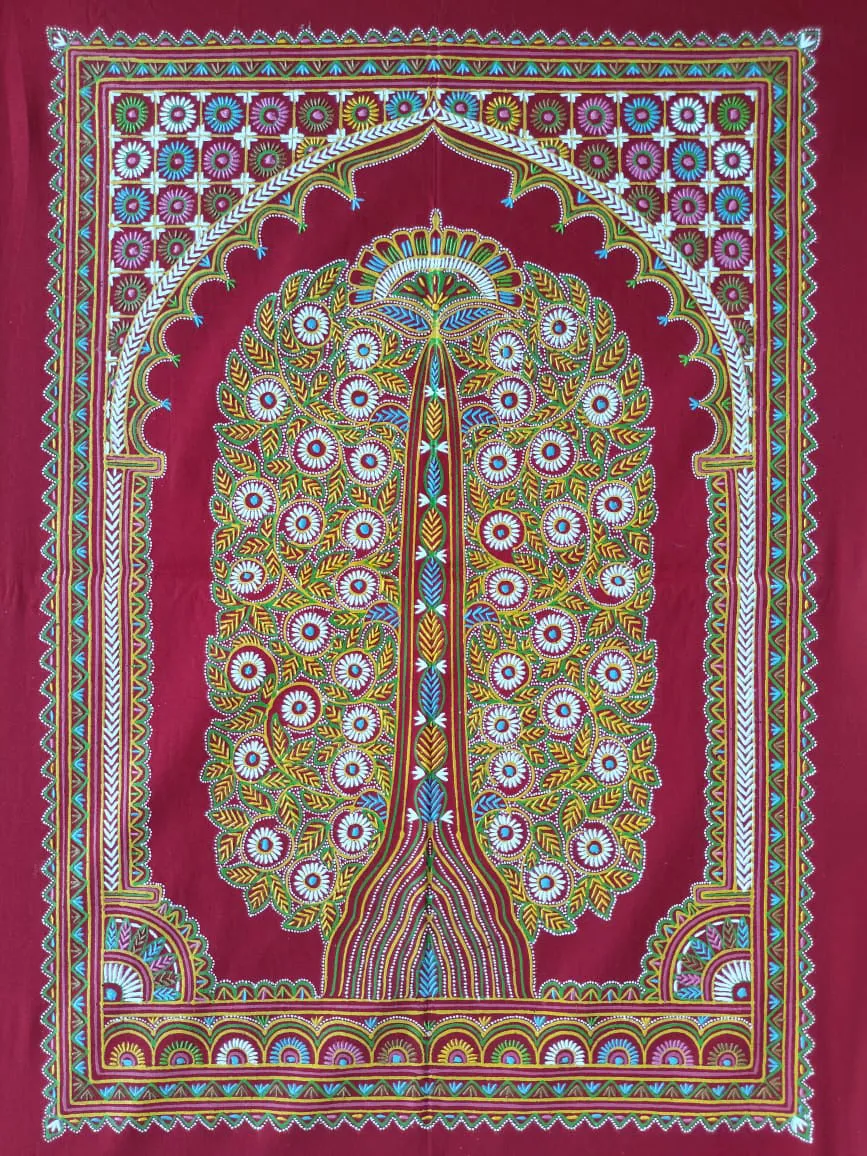 A Vibrant Tapestry of Life: Exploring the Rogan Artistry Rogan Art by Rizwan Khatri