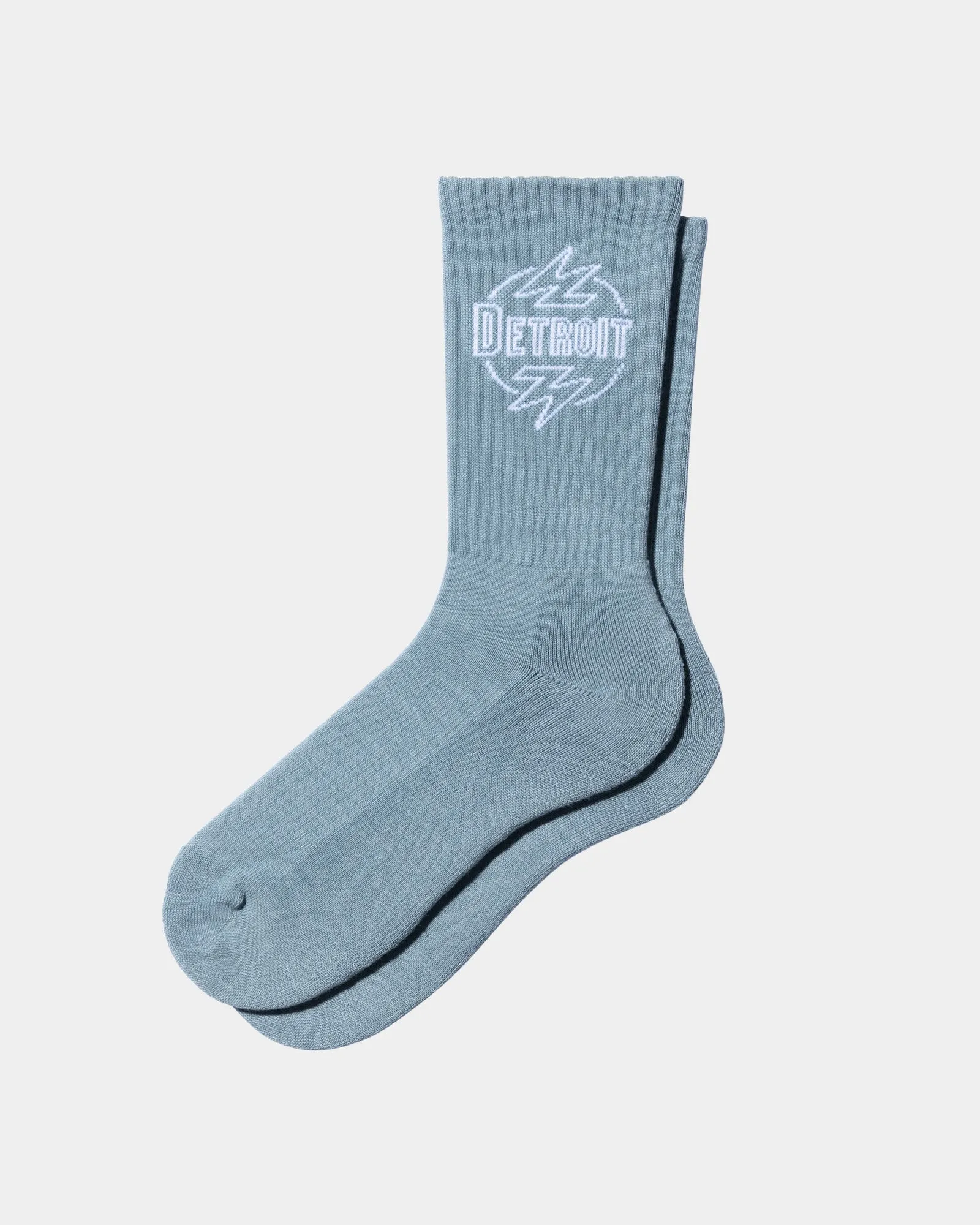 Ablaze Socks | Misty Sky / White