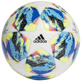 adidas Finale 19 Top Training Ball White/Bright Cyan/Solar Yellow/Shock Pink