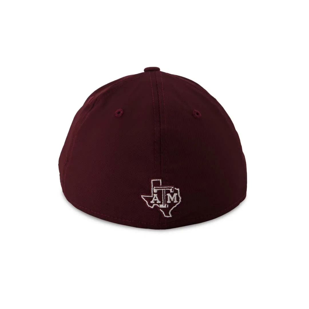 adidas - Kids' (Youth) Texas A&M Aggies Structured Flex Cap (R48BMX66)