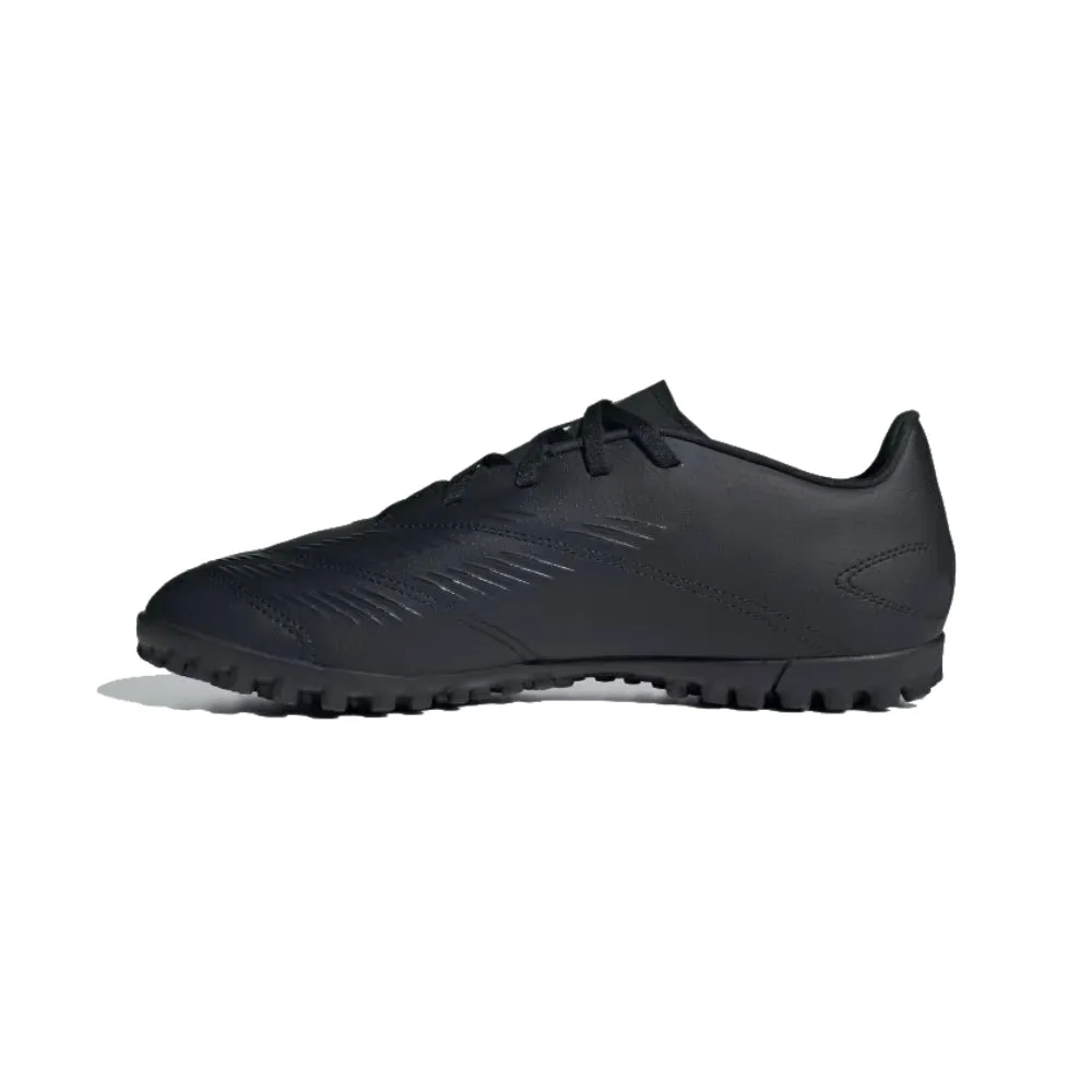 Adidas Unisex Perdator Club Turf Football Shoe (Core Black/Carbon/Core Black)