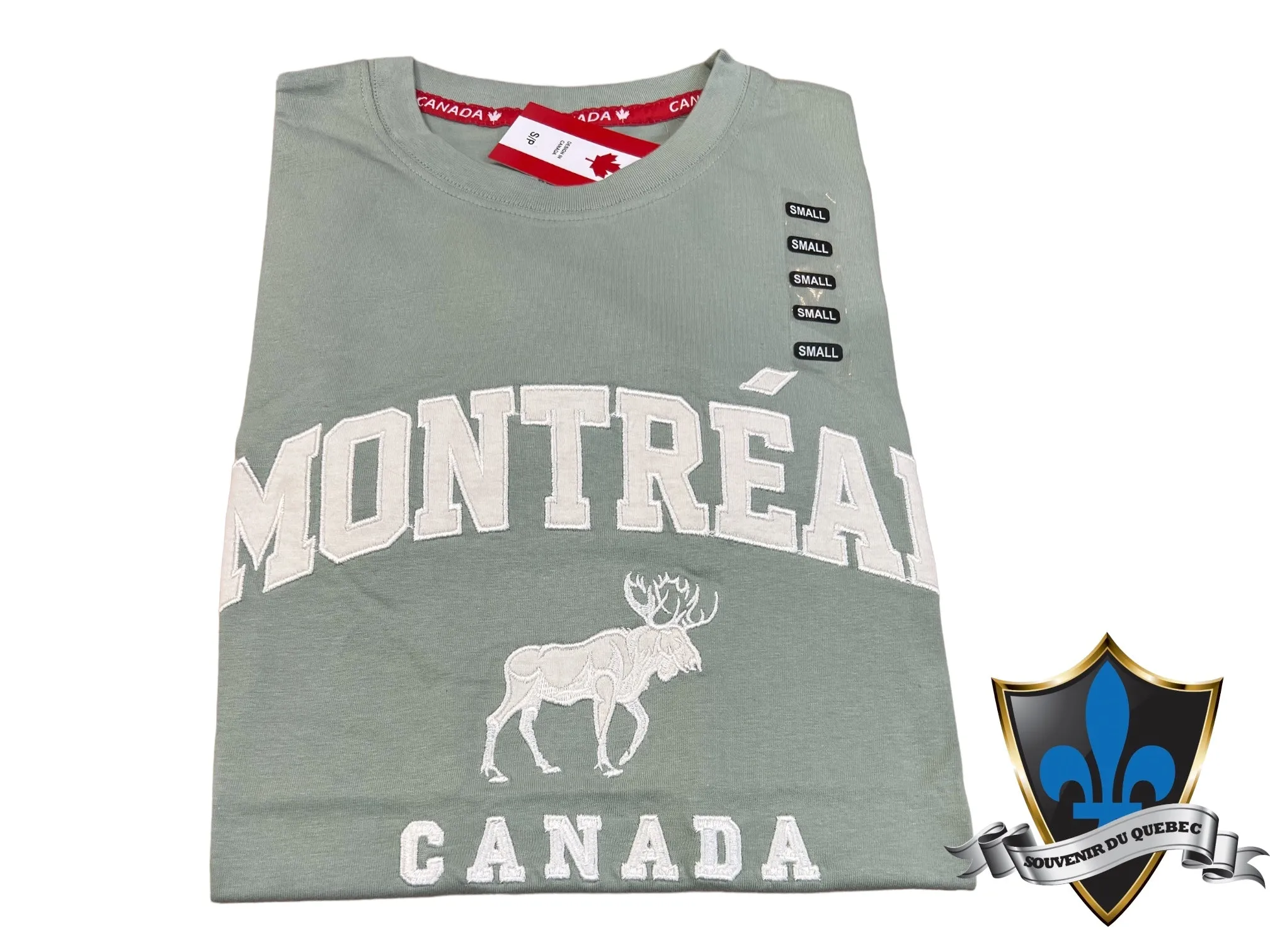 Adult Montreal Moose patch  T.shirt.