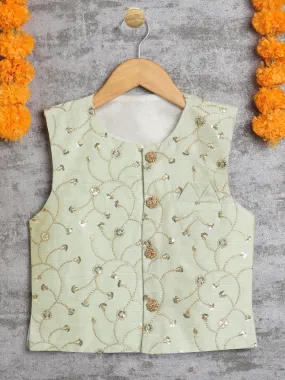 Ahhaaaa Kids Ethnic Waistcoat For Boys (Ethnic Jacket)