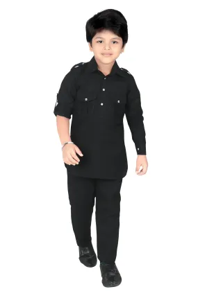 Ahhaaaa Kids Indian Ethnic Kurta and Payjama Pathani Suit For Boys