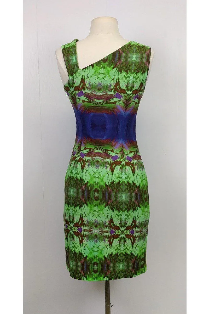 Aidan Mattox - Printed Bodycon Dress Sz 2