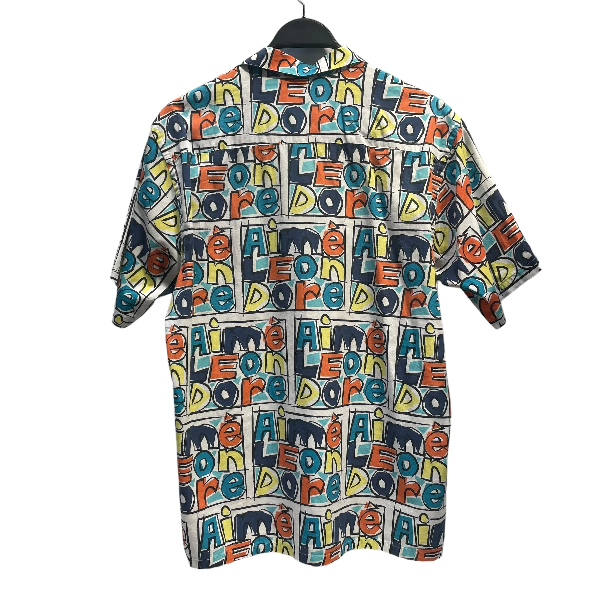 AIME LEON DORE/SS Shirt/M/Cotton/MLT/All Over Print/