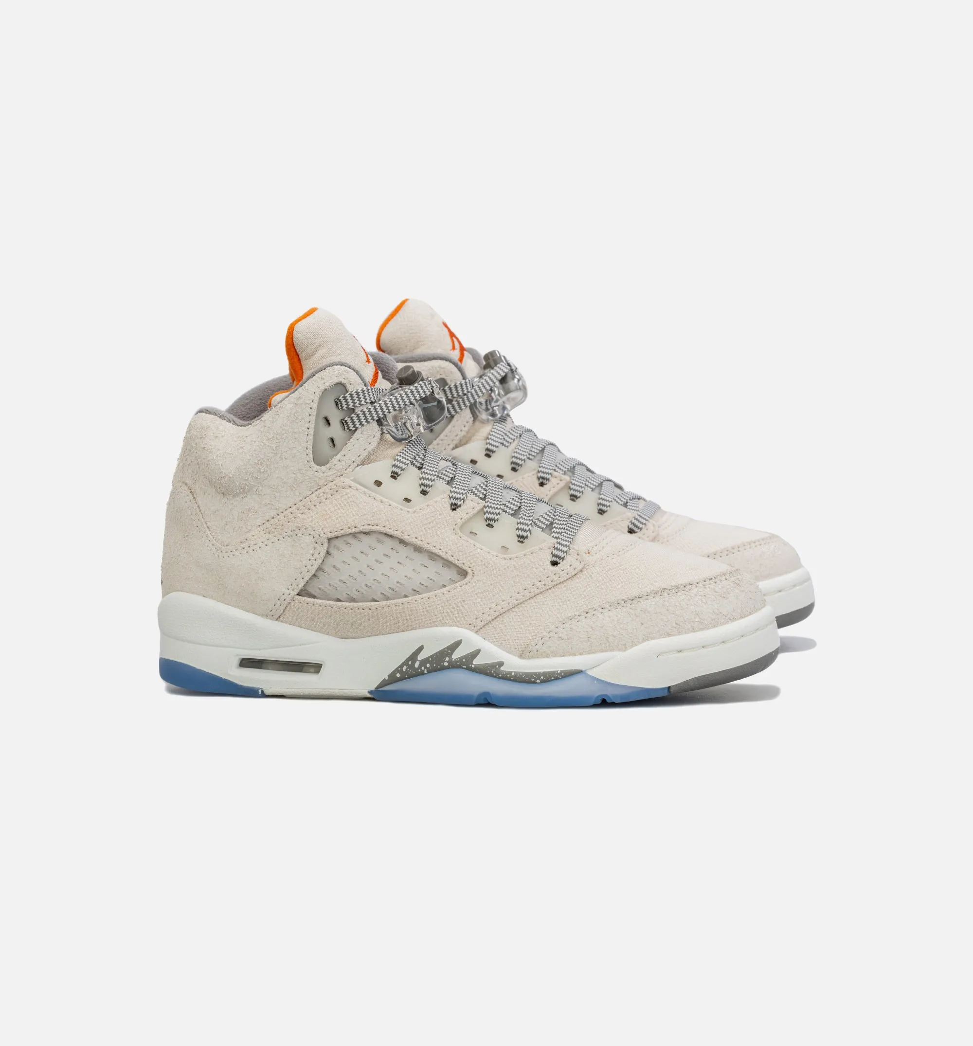 Air Jordan 5 Retro SE Craft Grade School Lifestyle Shoe - Beige/Grey Free Shipping