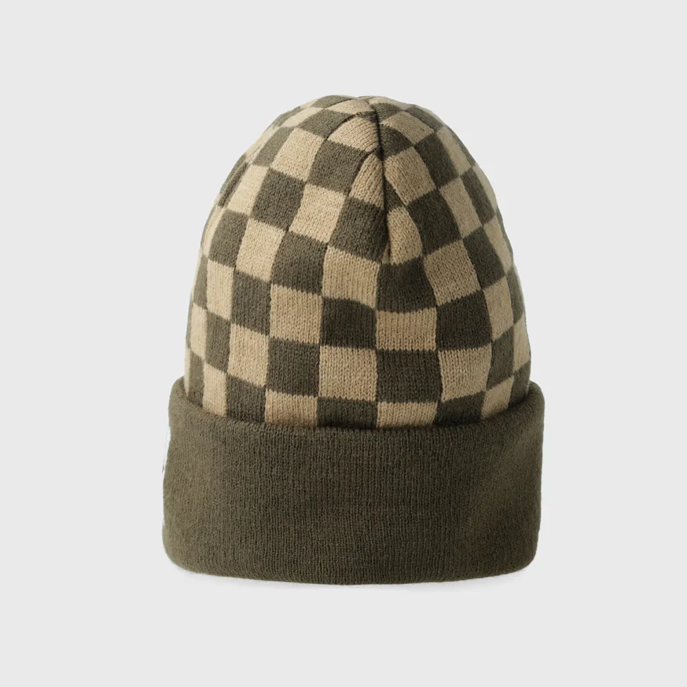 Airwalk Unisex Checkerboard Beanie Green/Multi _ 181397 _ Green