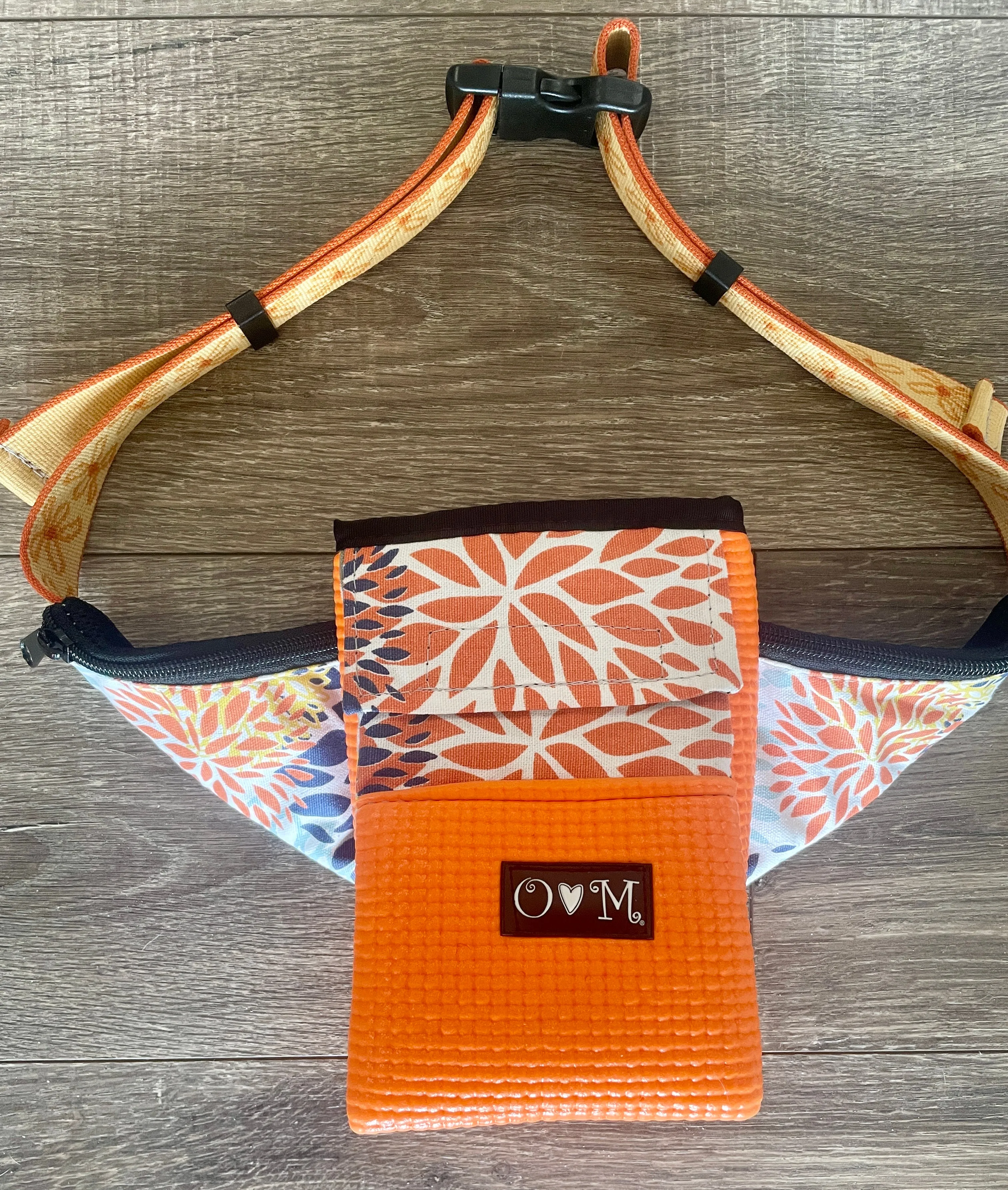 Ajax Fanny Pack-Orange- Bloom