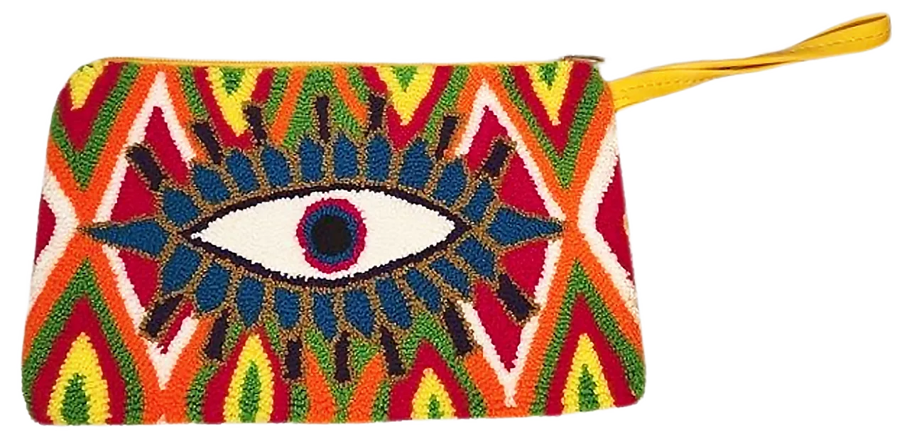 Alina Handmade Wayuu Punch-needle Clutch