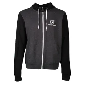 Alpha Hoodie - Black/Dark Heather