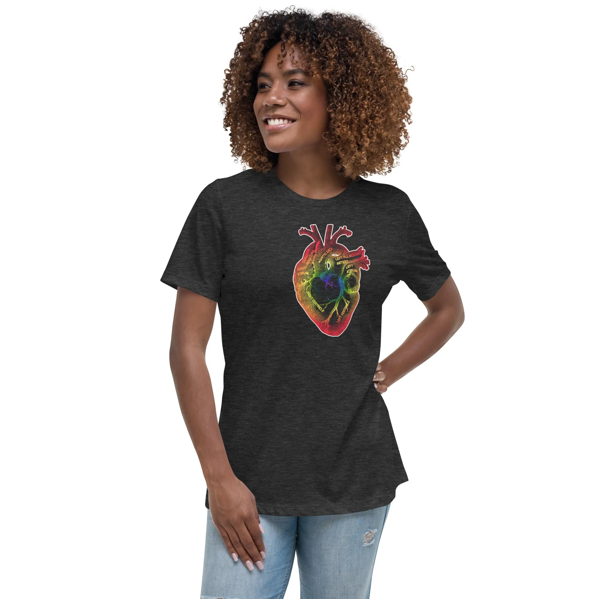 Anatomy Heartbeat Women's Relaxed T-Shirt