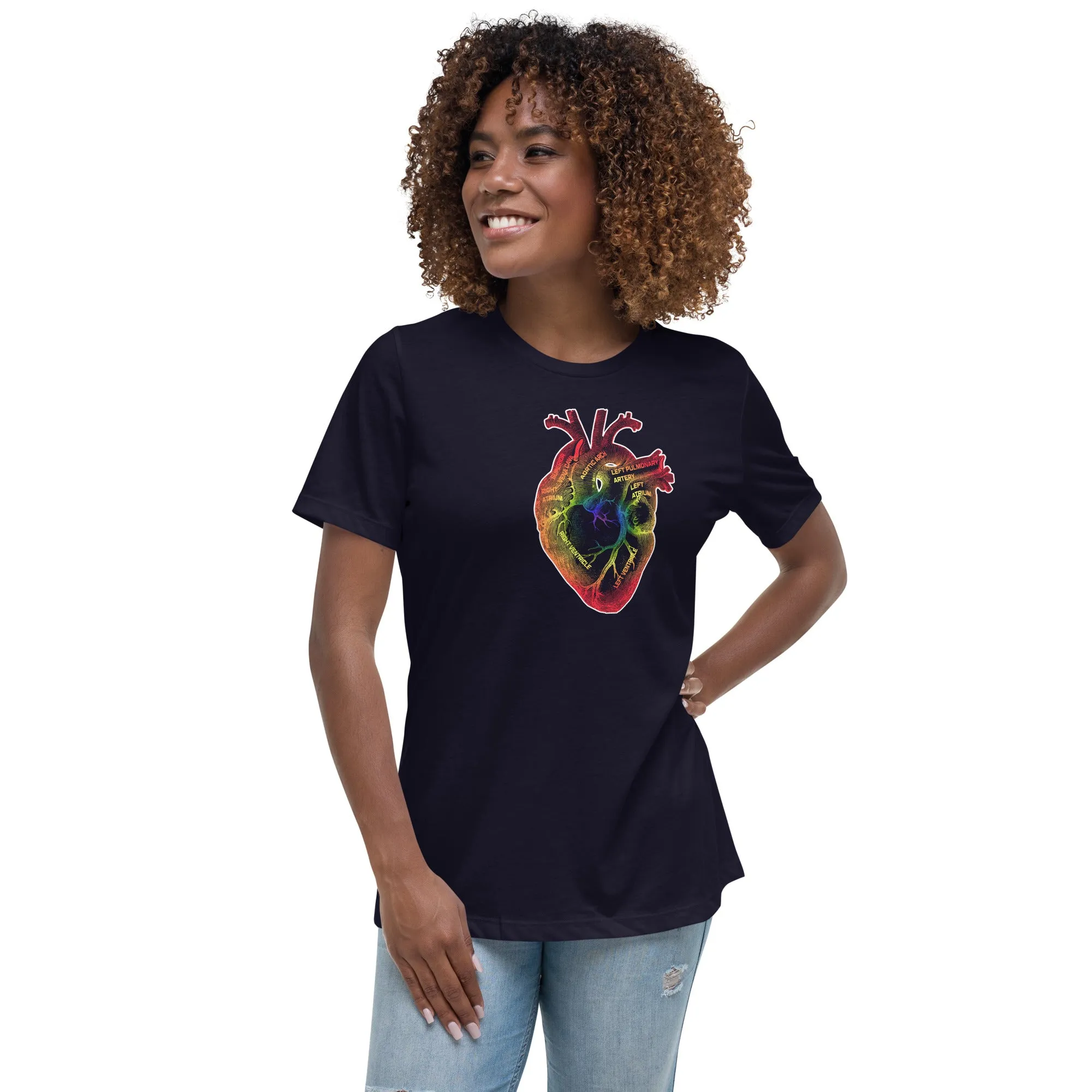 Anatomy Heartbeat Women's Relaxed T-Shirt