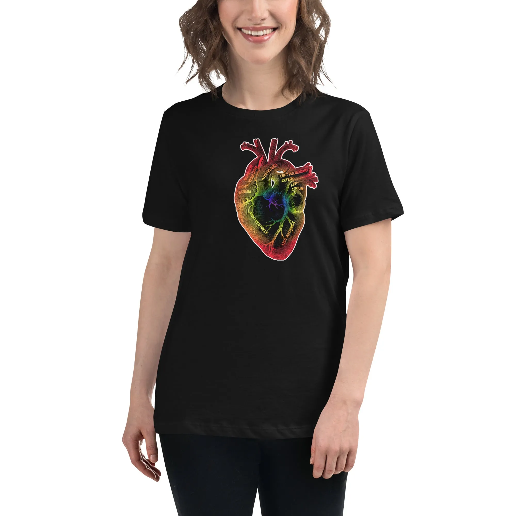 Anatomy Heartbeat Women's Relaxed T-Shirt