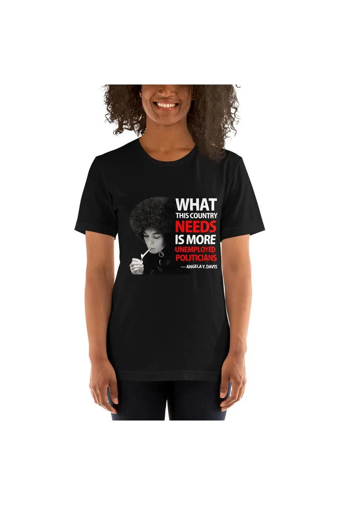 Angela Davis Short-Sleeve Unisex T-Shirt