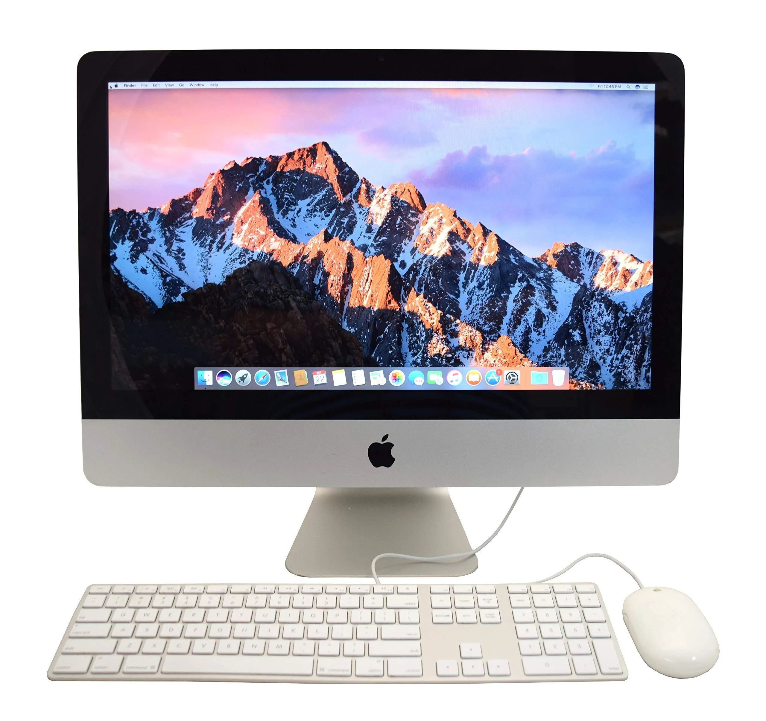 Apple iMac MC508LL/A Intel Core i3-540 X2 3.06GHz 4GB 500GB 21.5',Silver (Renewed)