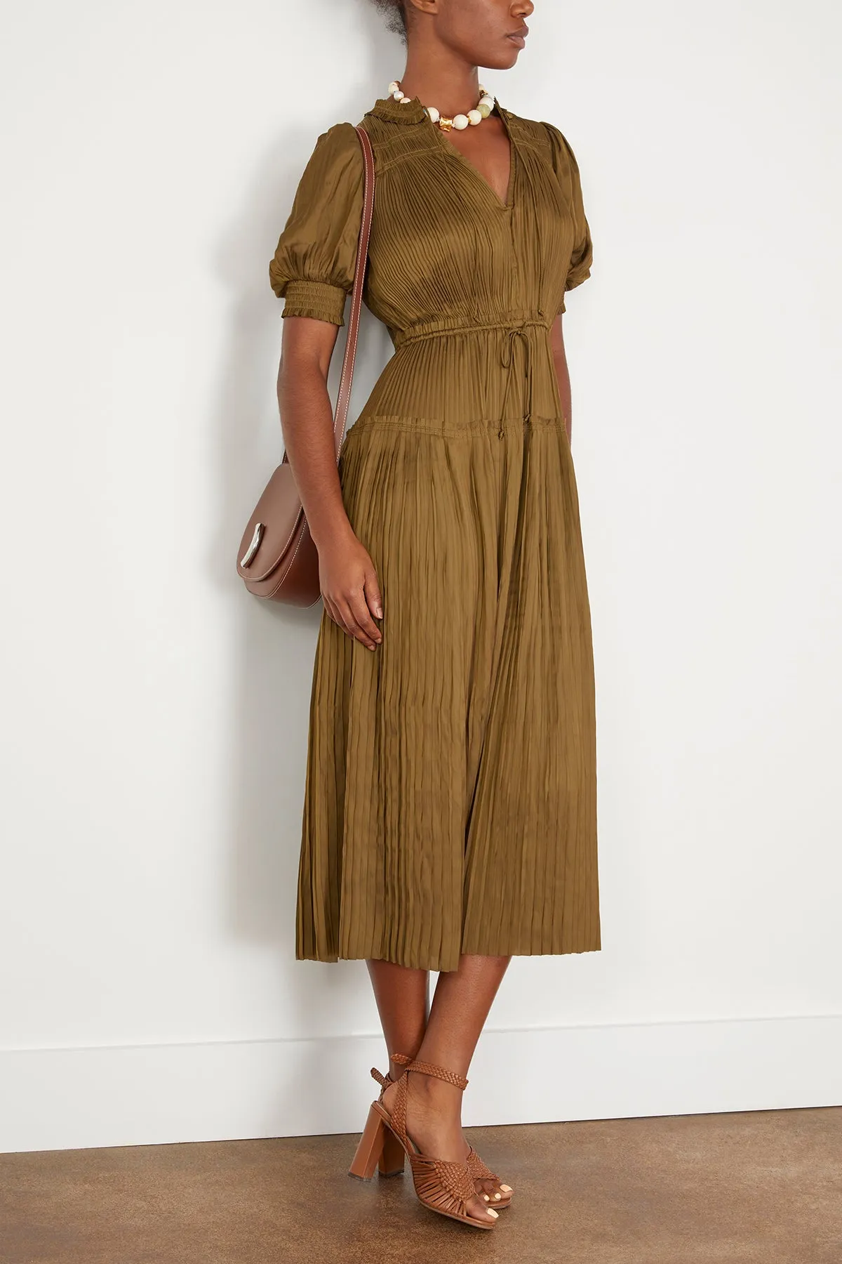 Astrid Dress in Olive