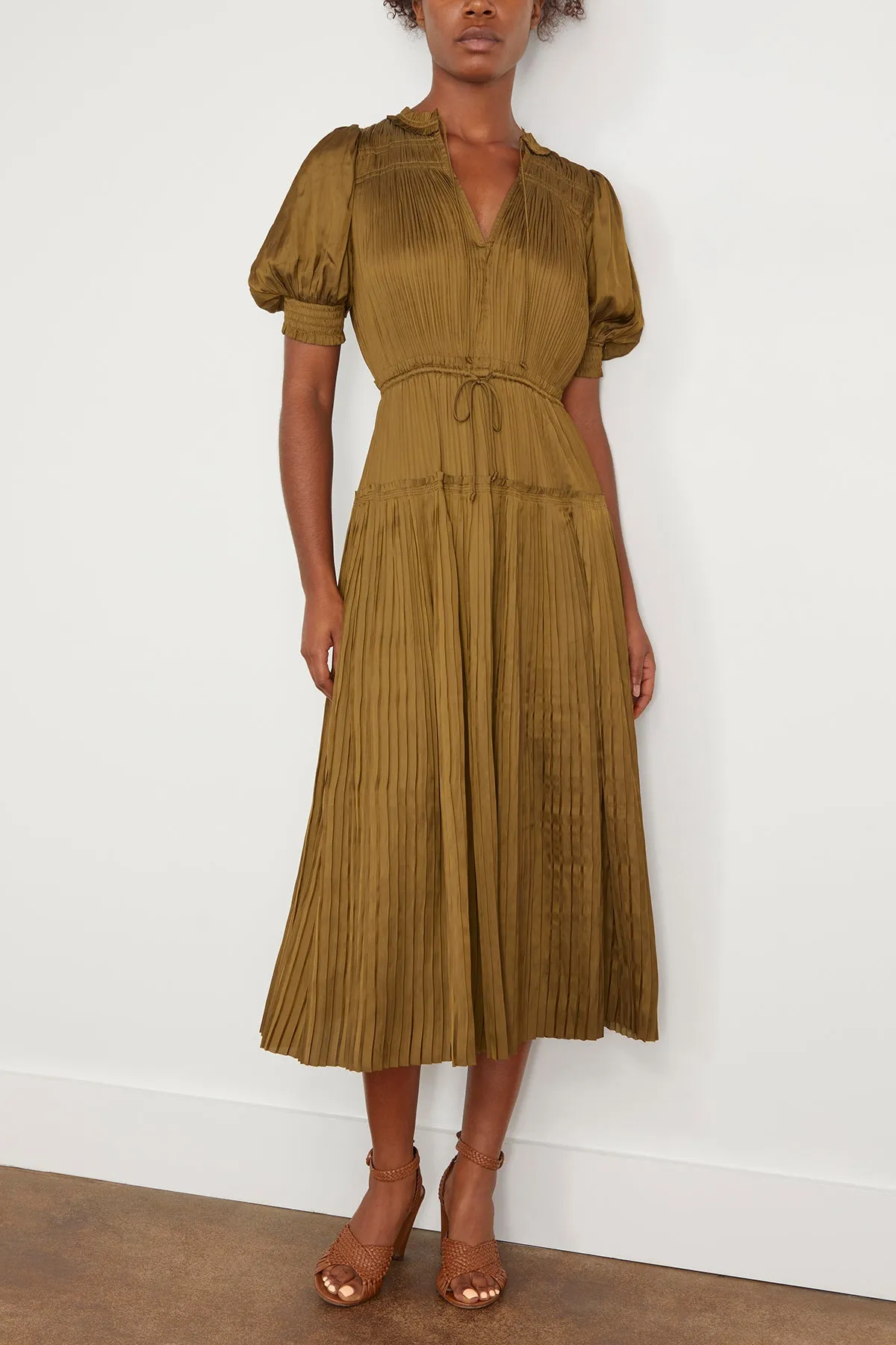 Astrid Dress in Olive