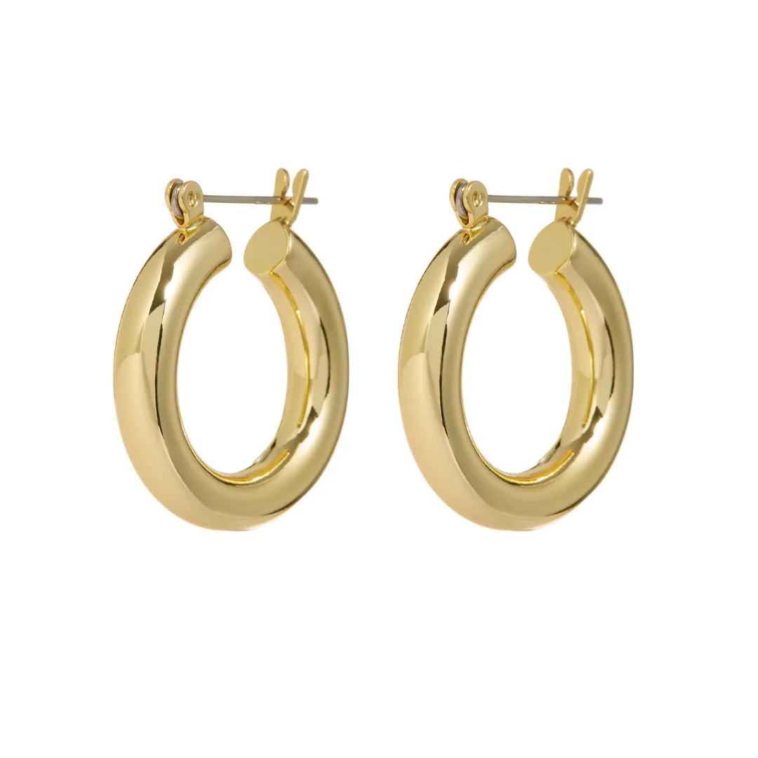 BABY AMALFI TUBE HOOPS