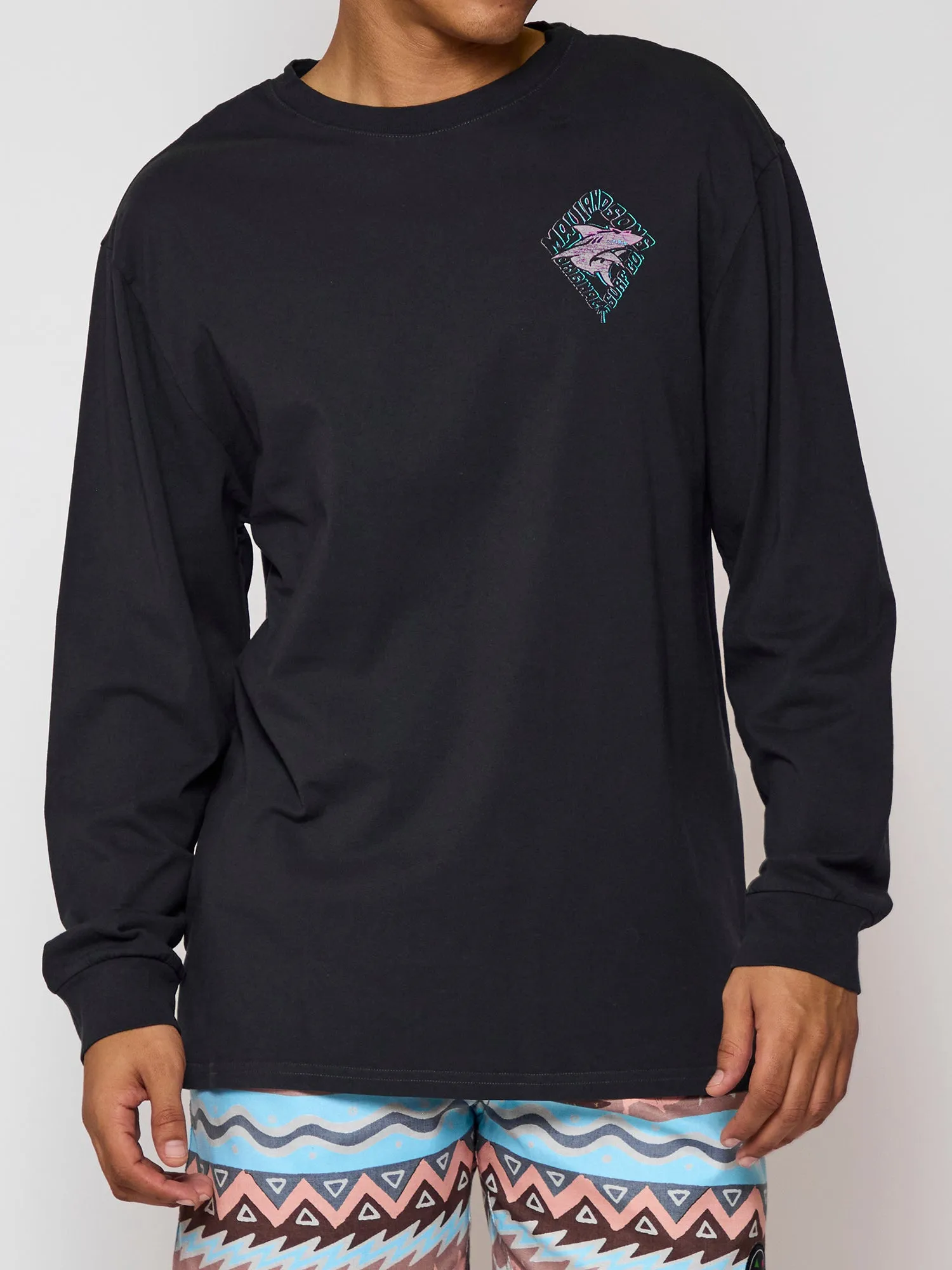 Back to Back Long Sleeve in Black