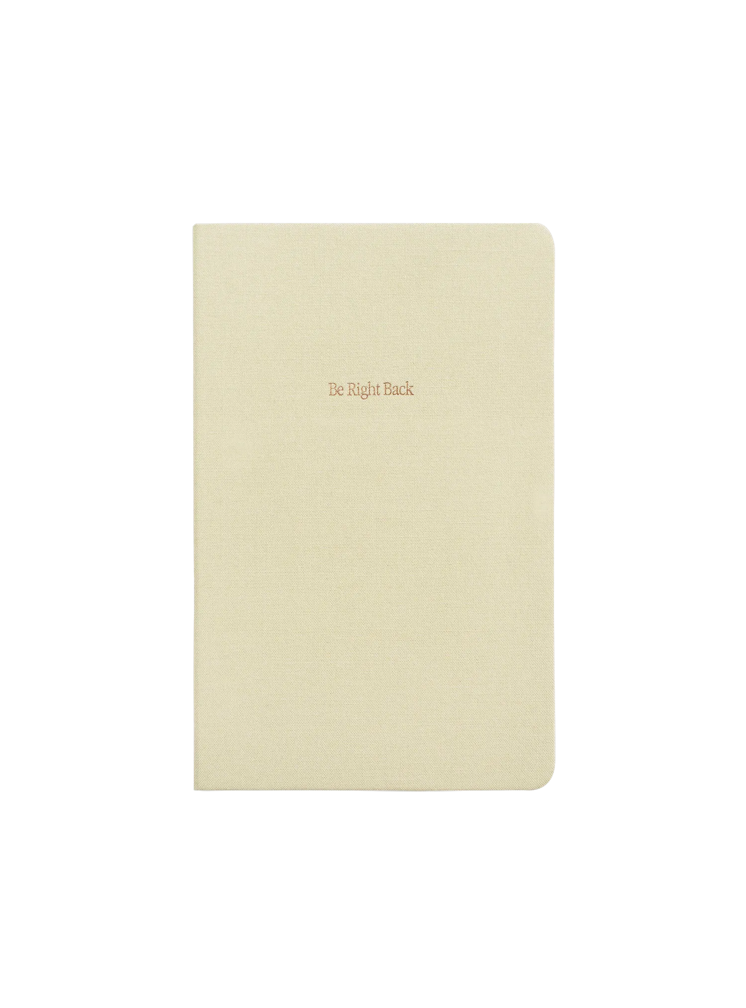 Be Right Back Dotted Notebook