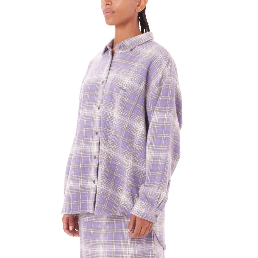 Belmont Plaid Shirt - Aster Purple