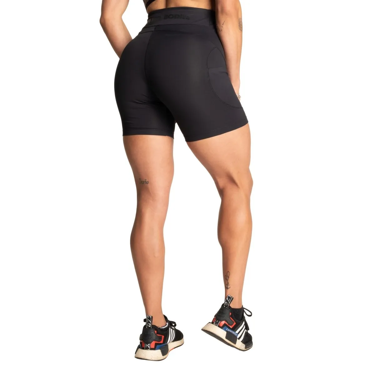 Better Bodies High Waist Shorts - Black