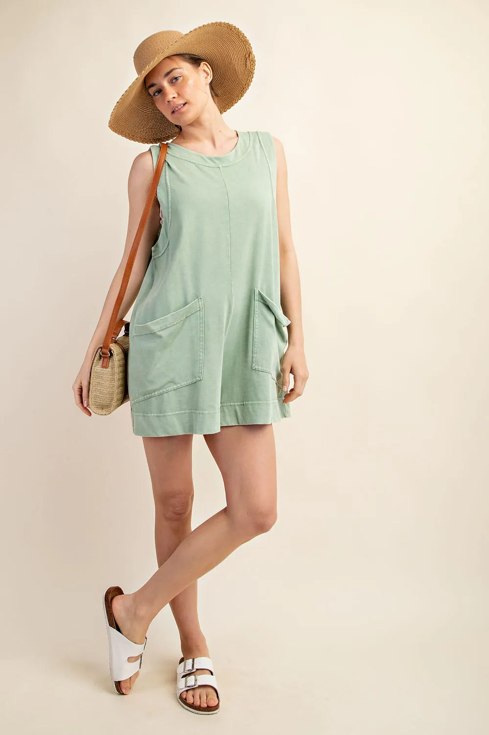 'Better Days' Romper - Mint