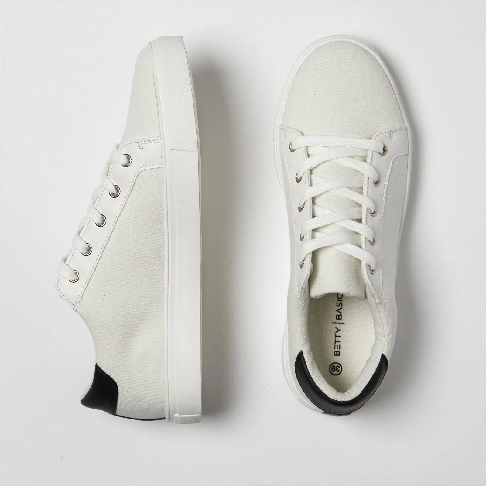 Betty Basics Exploration Sneaker in Off White