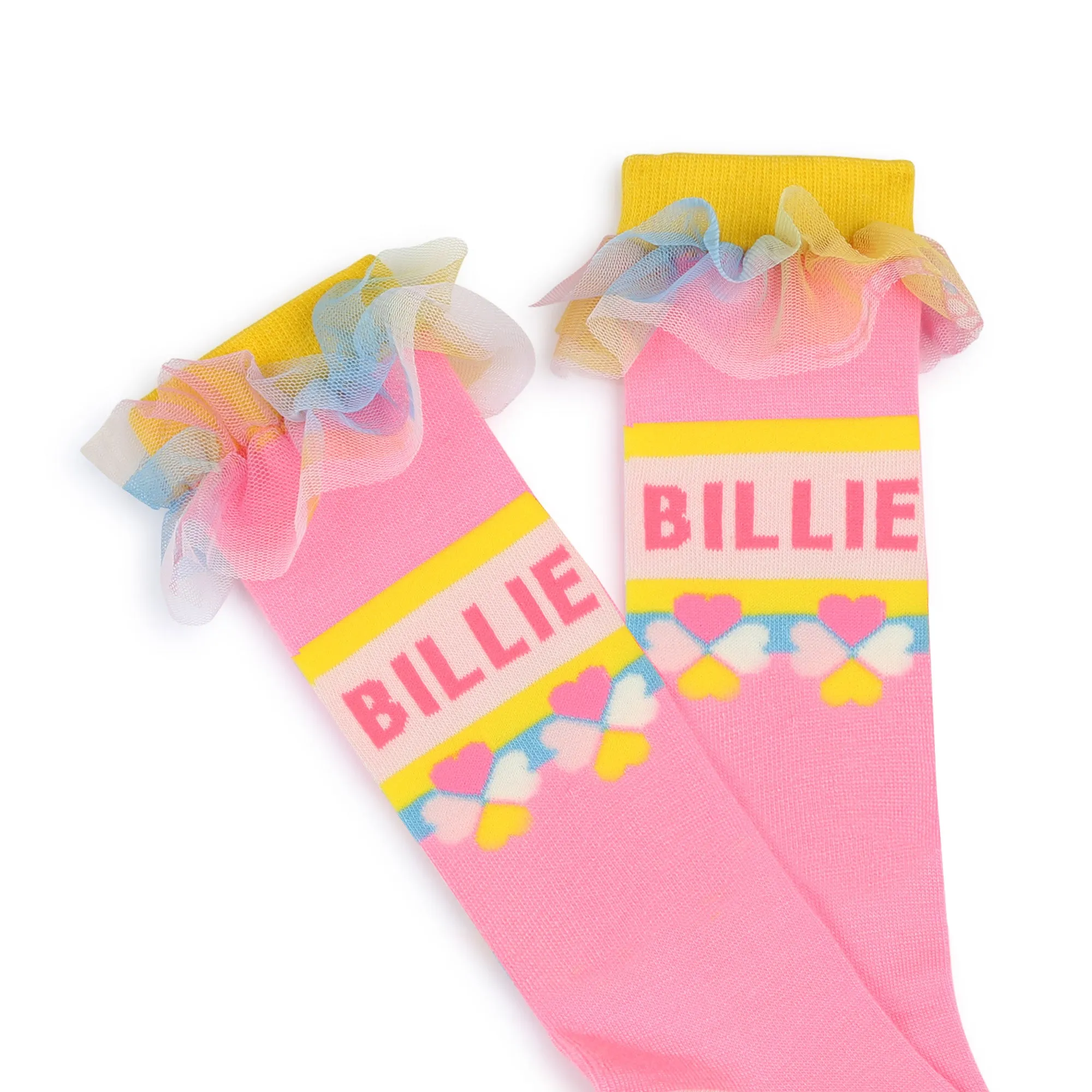 Billieblush Girls Frill Knee High Socks u20603