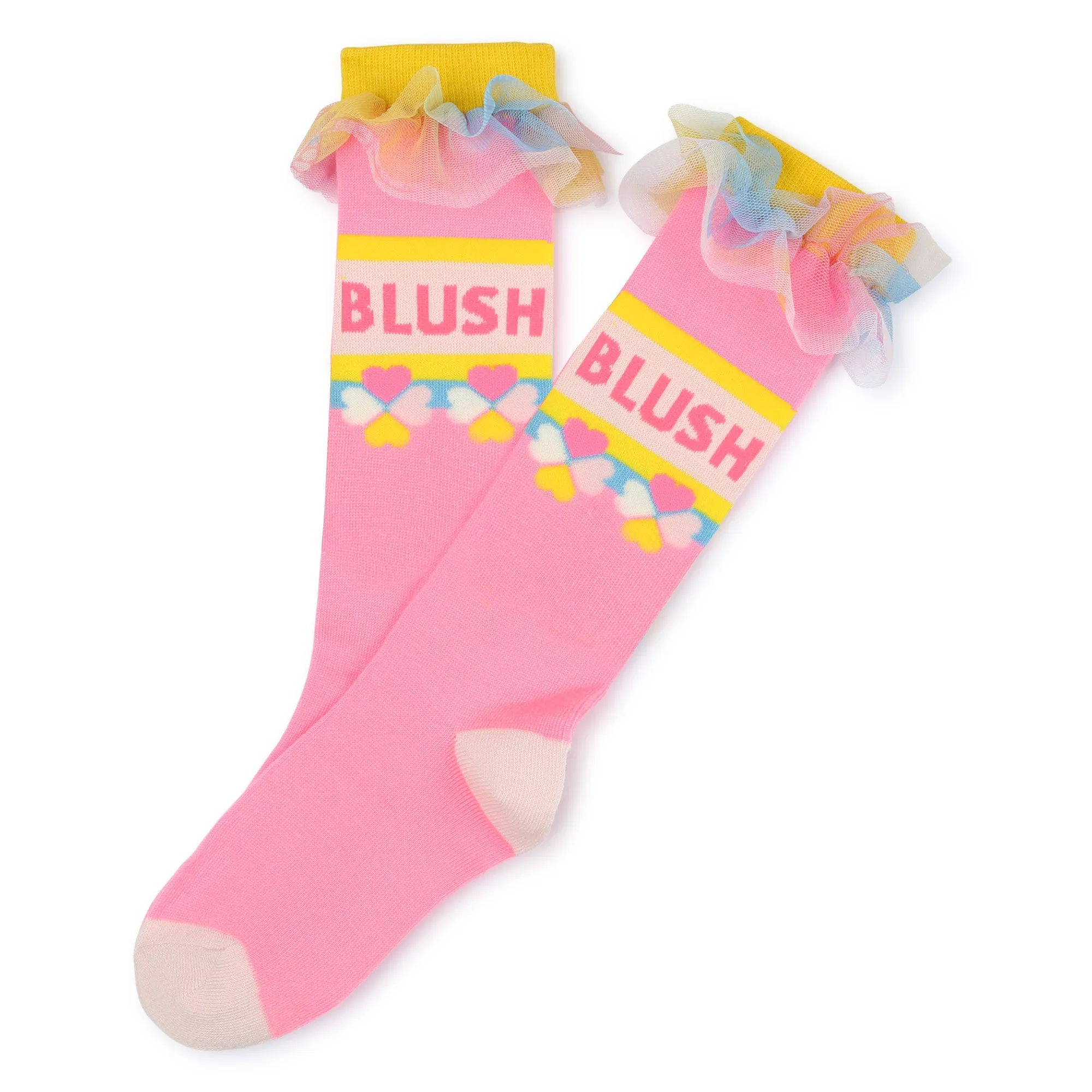 Billieblush Girls Frill Knee High Socks u20603