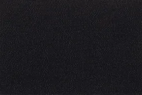 Black Semi Plain 96% Wool 4% Polyester (Ref-184011)