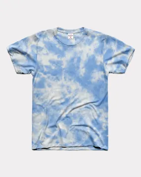 Blue and White Tie Dye Unisex Essential T-Shirt