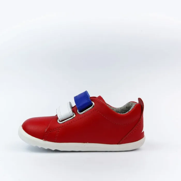 Bobux Step Up SU SWITCH Grass Court Sneaker Red