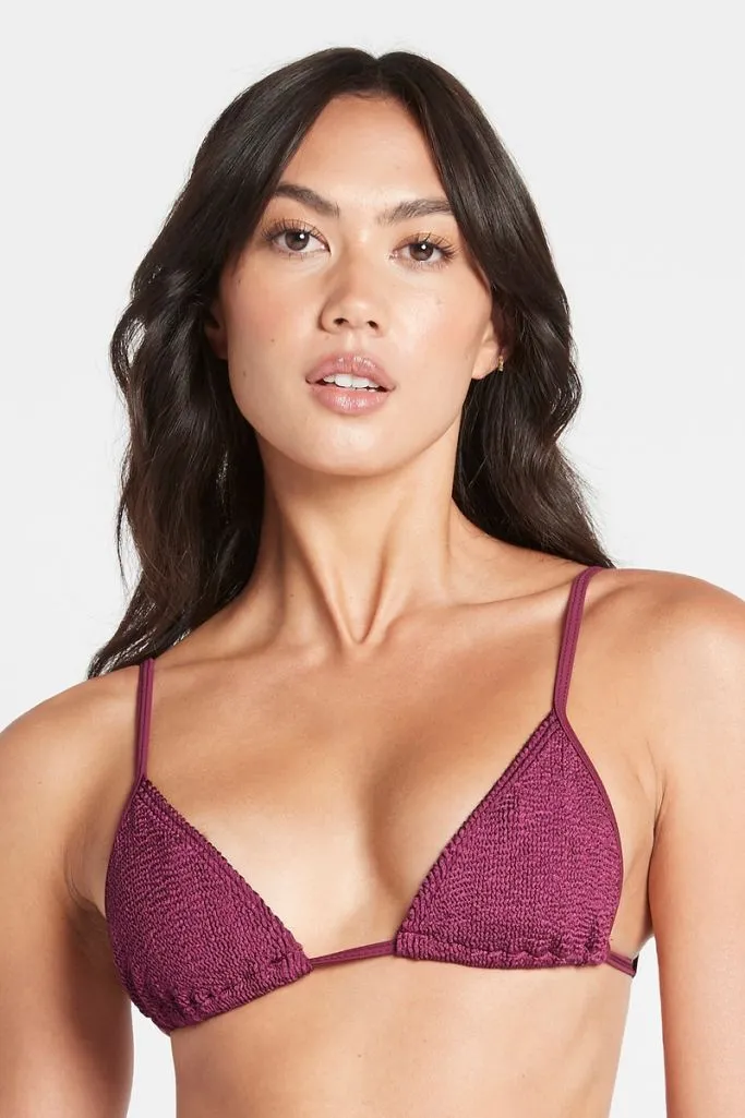 Bond-eye Luana Triangle - Boysenberry