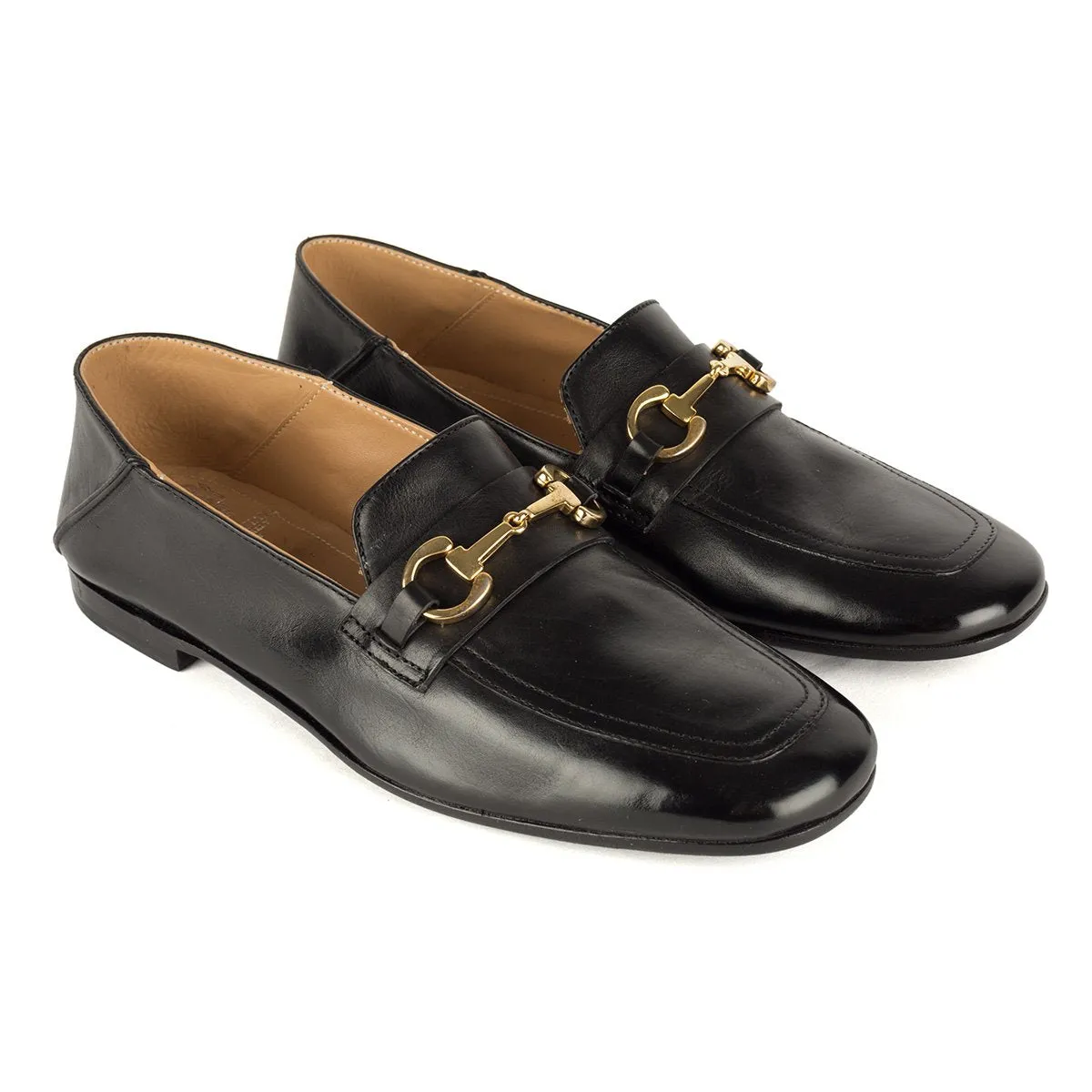 BRENDA 60005 <br>Black loafer