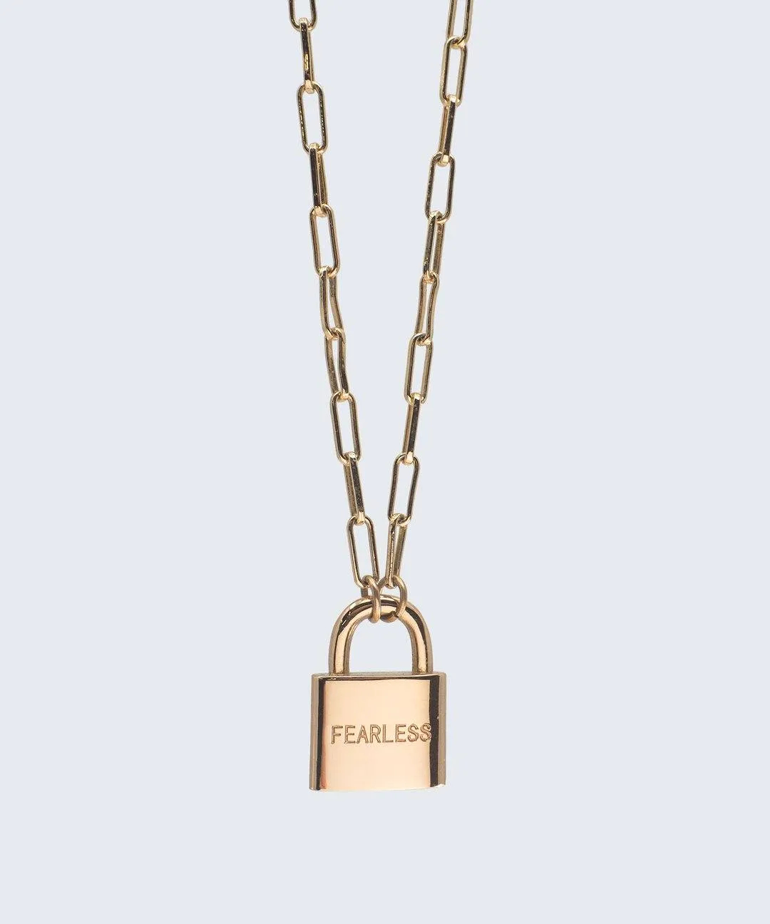 Brooklyn Padlock Necklace