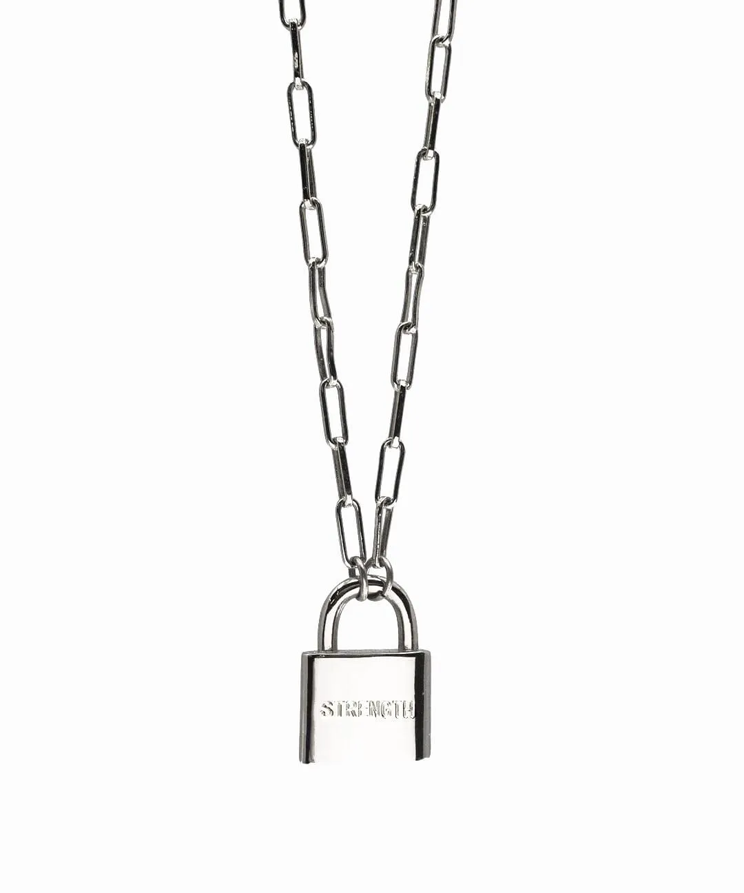 Brooklyn Padlock Necklace