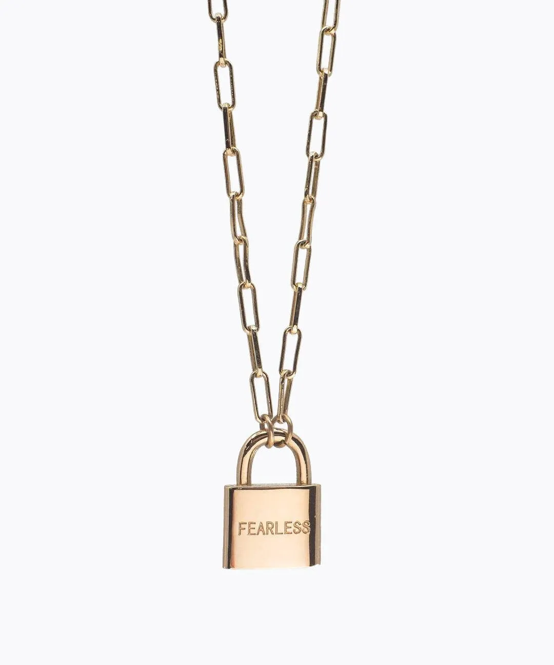 Brooklyn Padlock Necklace