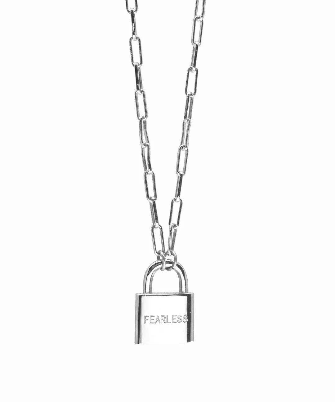 Brooklyn Padlock Necklace