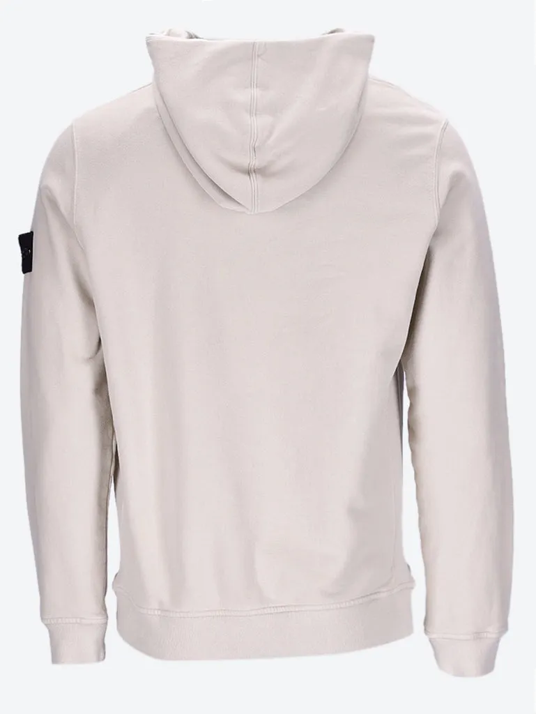 Brushed organic cotton sweatshirt