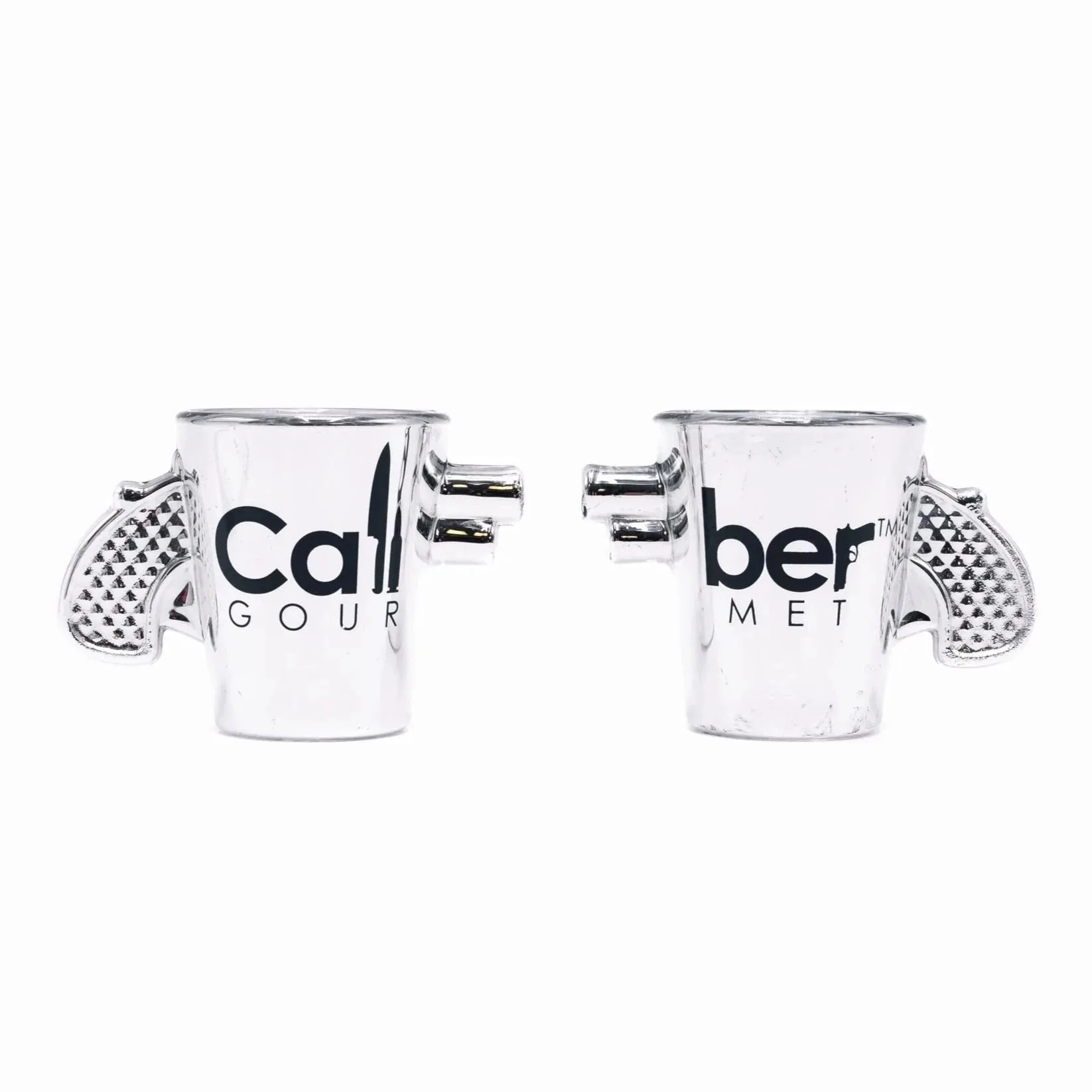 Caliber Gourmet Revolver Shot Glass - Set of 2