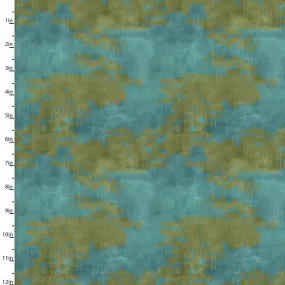 Camouflage Quilting Fabric from The Great Outdoors Collection by Connie Haley from 3 Wishes, 16036-BLU-CTN-D