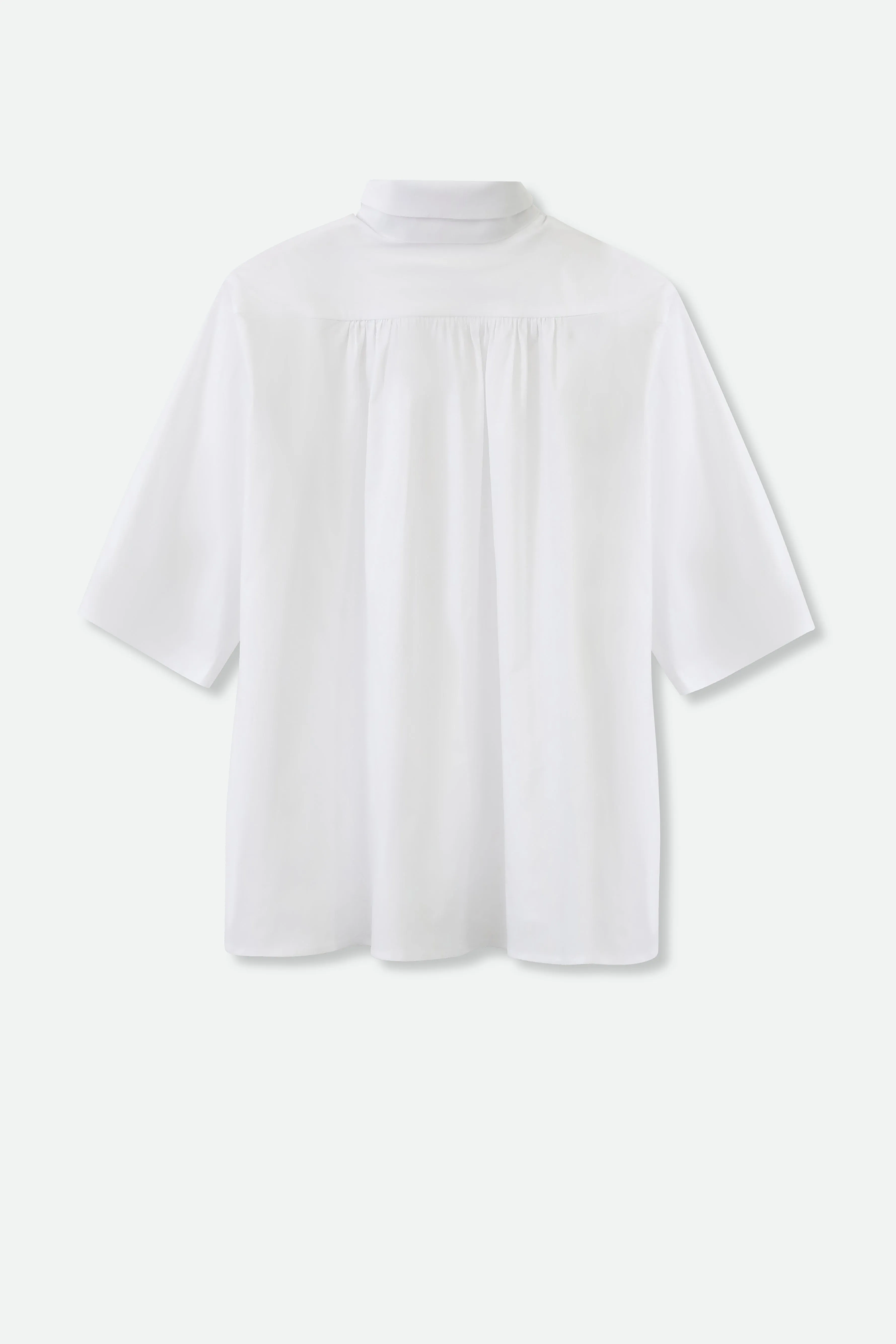 CAMP SHIRT IN ITALIAN COTTON POPLIN STRETCH