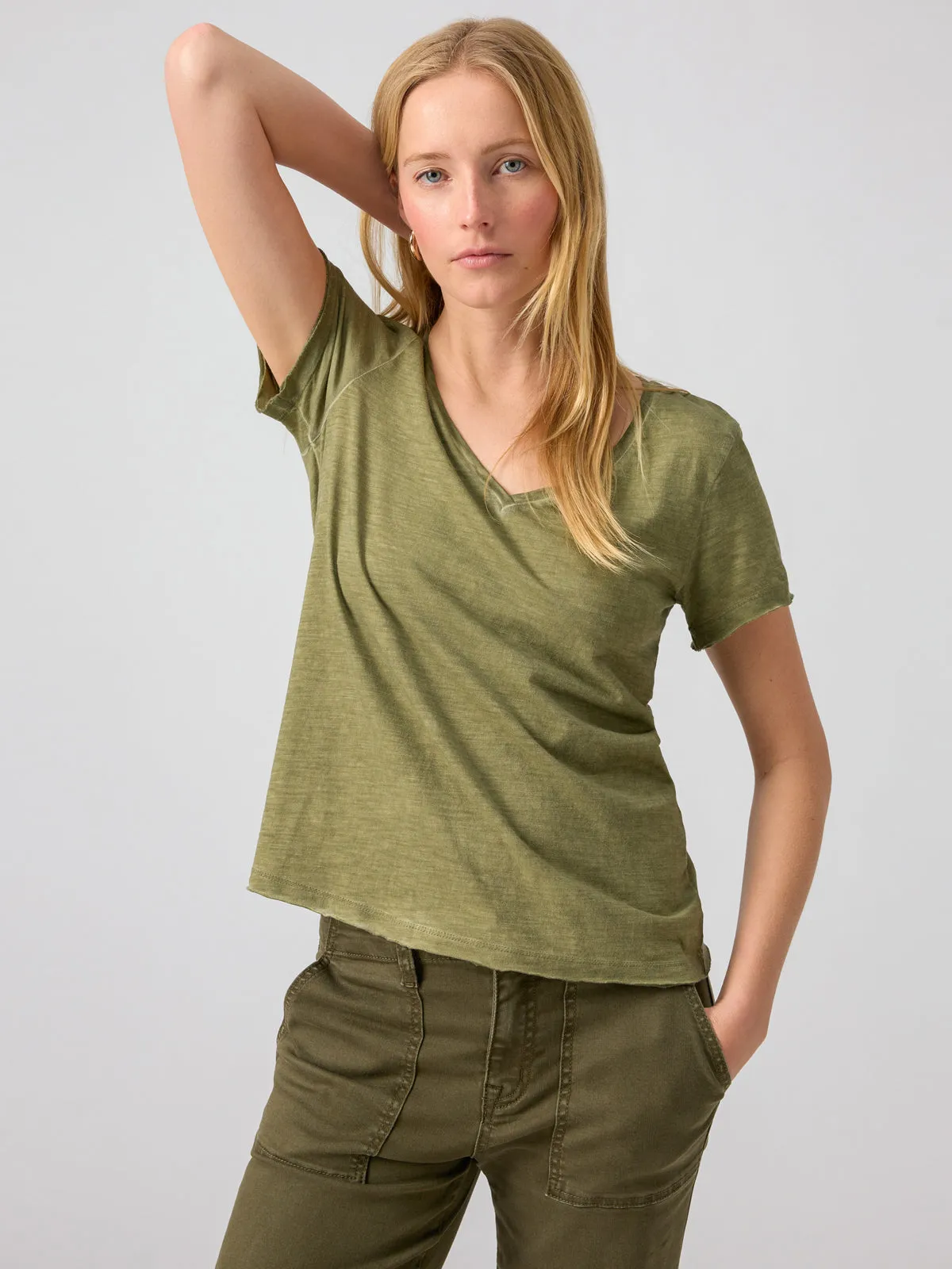 Carefree Tee Burnt Olive