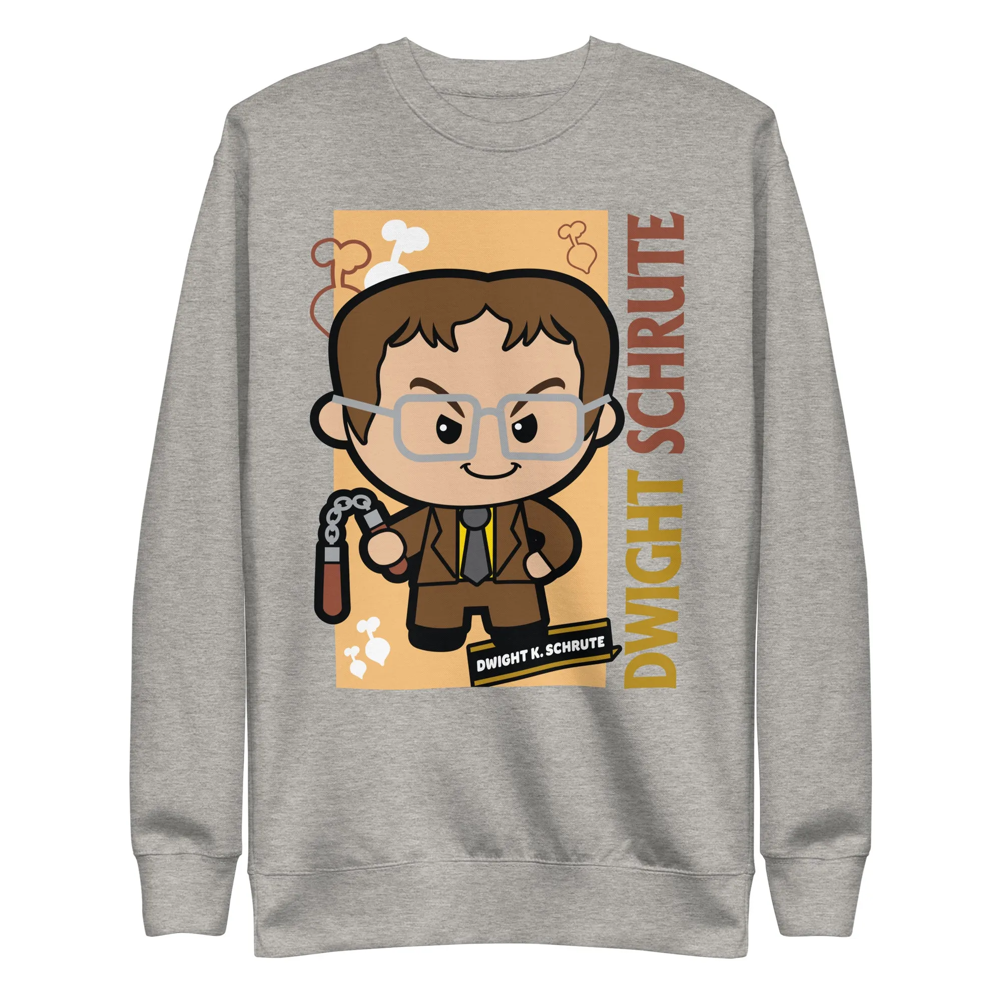 Cartoon Dwight Schrute - Unisex Premium Sweatshirt