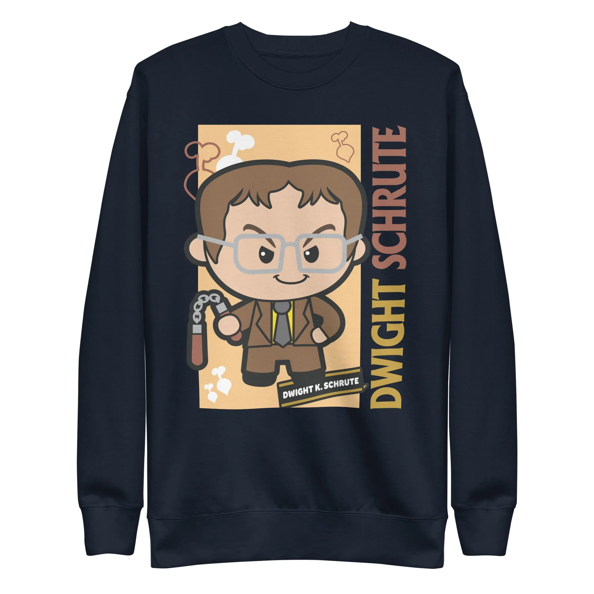 Cartoon Dwight Schrute - Unisex Premium Sweatshirt