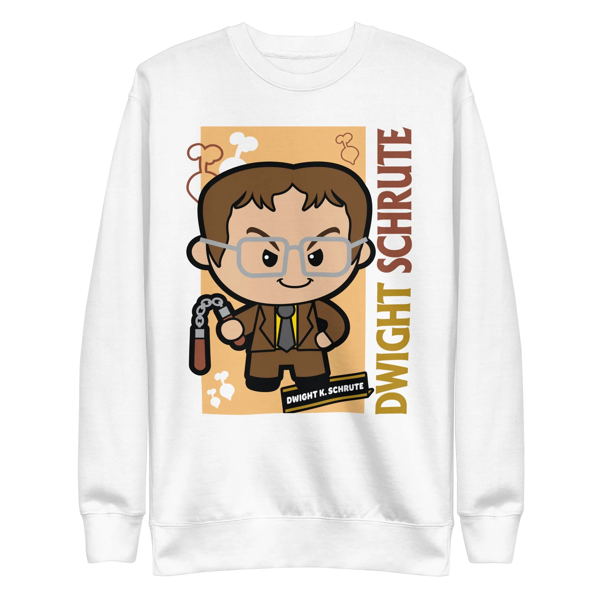 Cartoon Dwight Schrute - Unisex Premium Sweatshirt