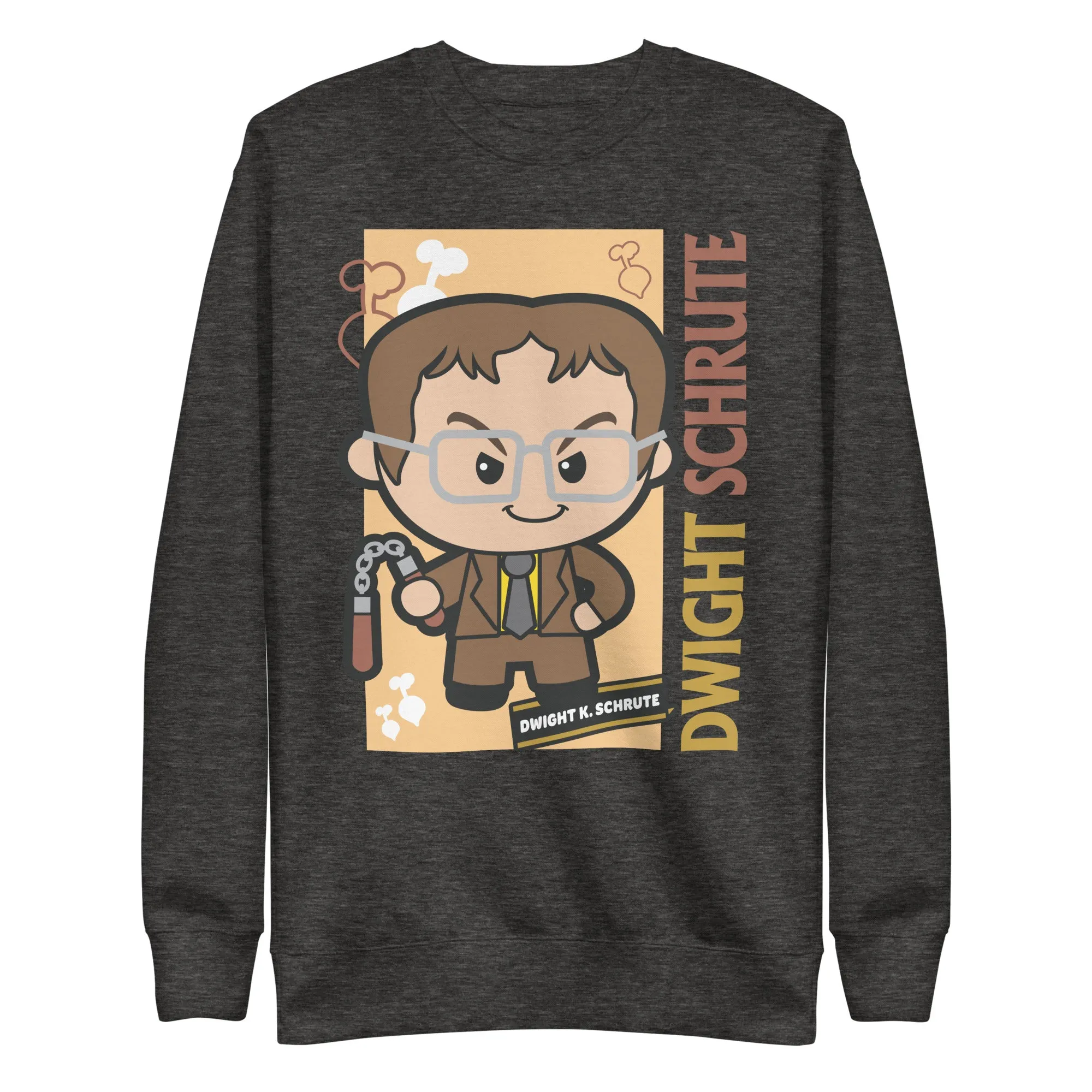 Cartoon Dwight Schrute - Unisex Premium Sweatshirt